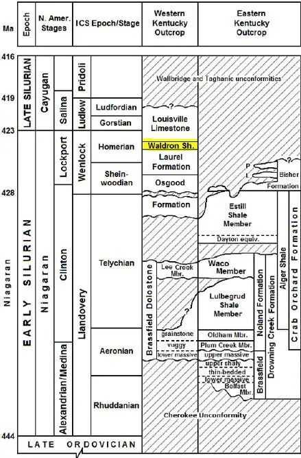 Stratigraphy-of-Silurian-units-in-Kentucky_Association of Australasian Palaeontologists